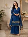Chiffon Embroidered 3-Piece