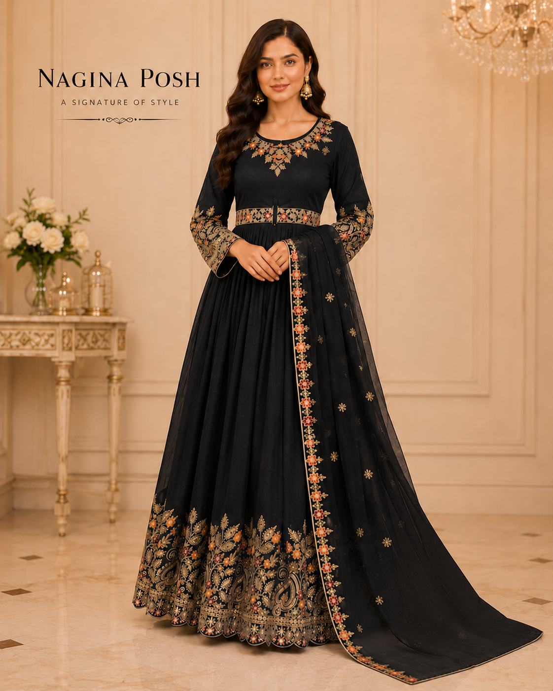 Embroidery Chiffon