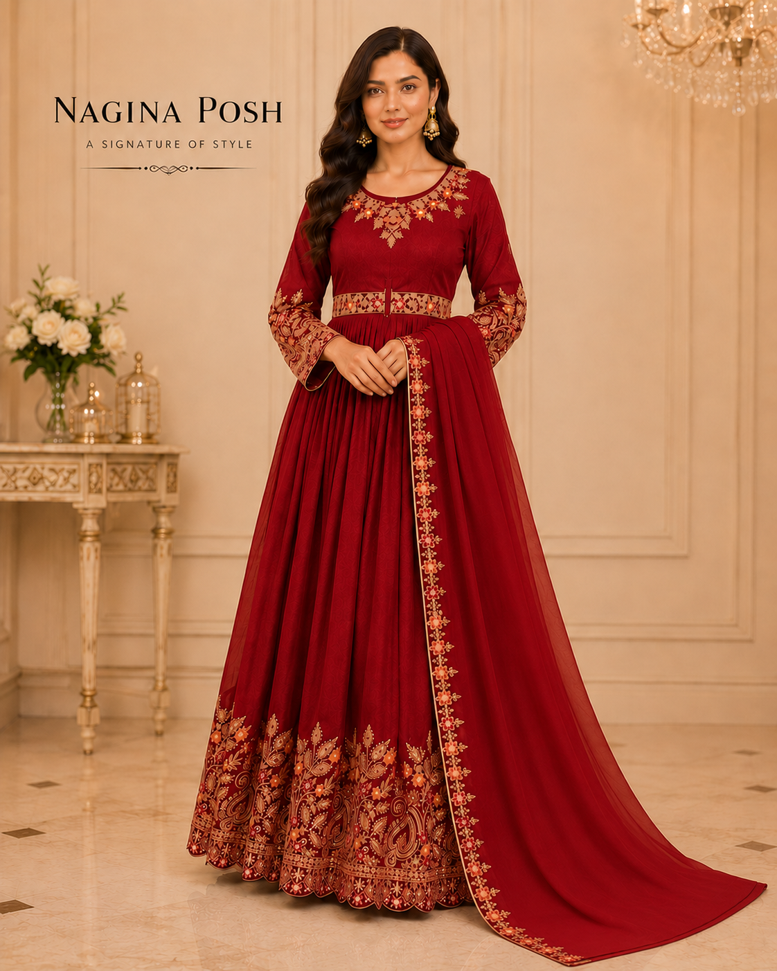 Embroidery Chiffon