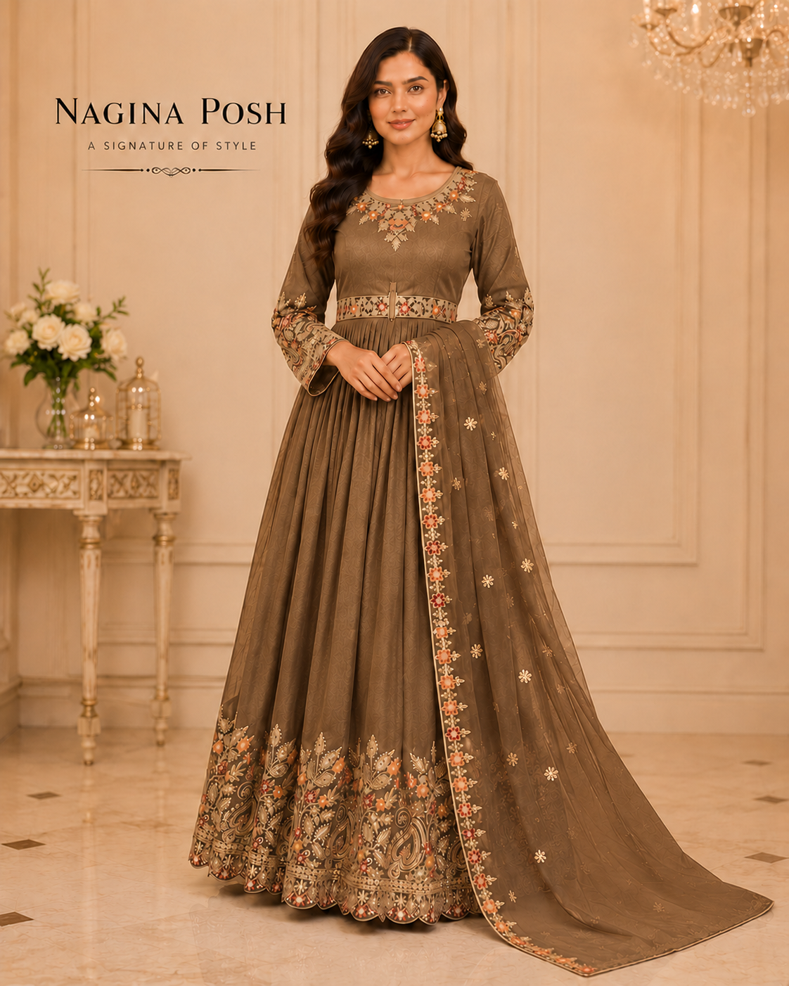 Embroidery Chiffon