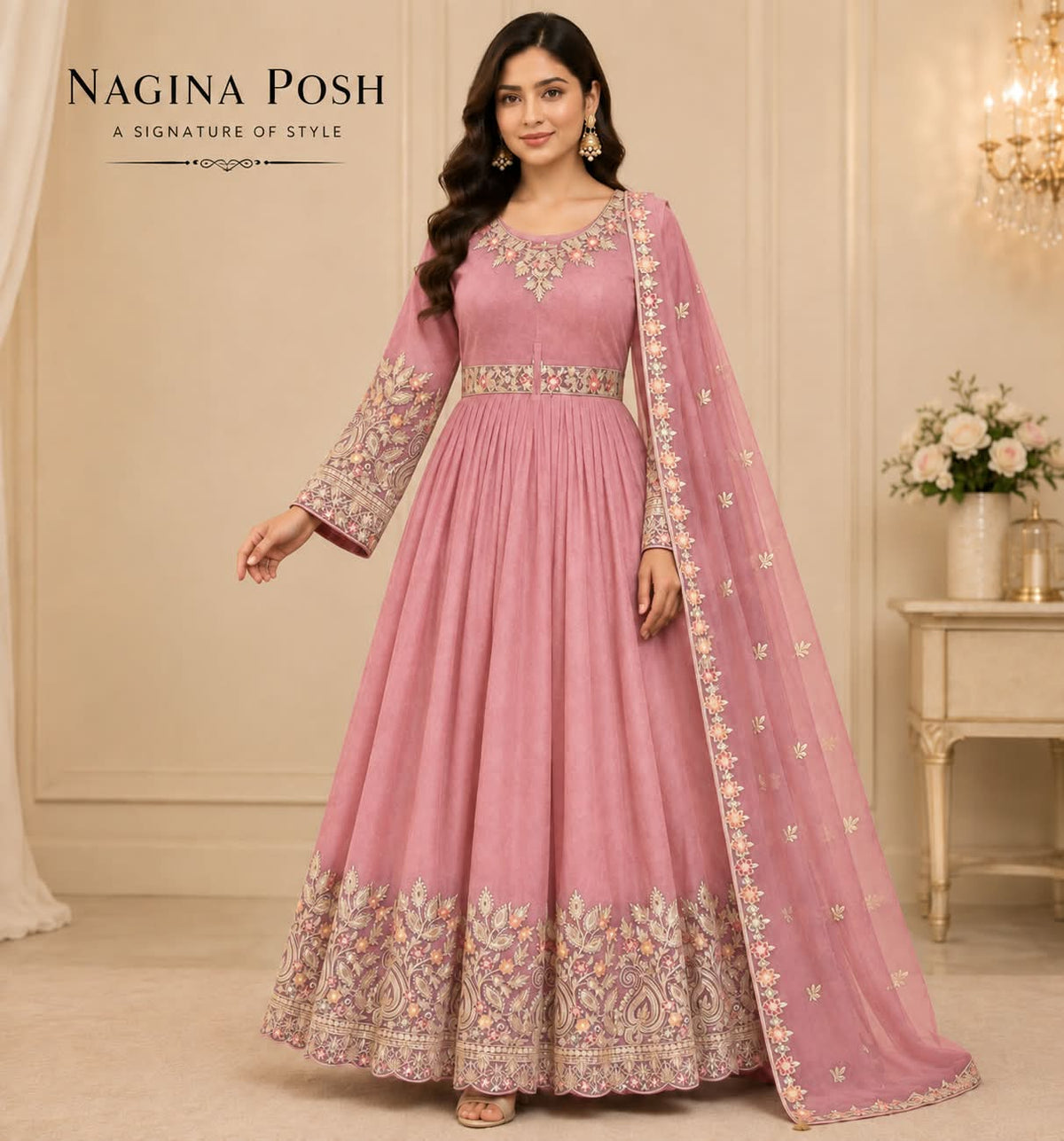 Embroidery Chiffon