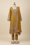 Fancy Wedding Wear - Mustard